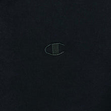 Load image into Gallery viewer, Early 00&#39;s Champion Embroidered Mini Logo Black Crewneck Sweatshirt

