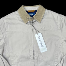 Load image into Gallery viewer, Deadstock Early 00&#39;s PUFFA Corduroy Cord Collared Canvas Cotton Worker Chore Jacket
