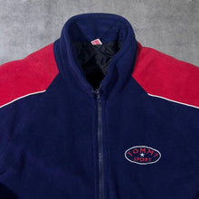 Load image into Gallery viewer, Vintage Tommy Sport Embroidered USA Logo Spellout Zip Fleece Jacket
