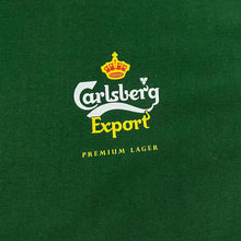 Load image into Gallery viewer, Early 00&#39;s CARLSBERG EXPORT Premium Lager Drinks Promo Logo Graphic Short Sleeve T-Shirt
