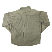 Load image into Gallery viewer, Columbia Sportswear Classic Brown Fleece Lined Utility Long Sleeve Over Shirt
