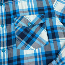 Load image into Gallery viewer, Early 00’s FISHBONE Hip Hop Plaid Check Long Sleeve Cotton Flannel Shirt
