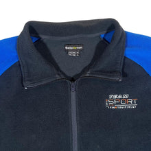 Load image into Gallery viewer, ATLAS FOR MEN &quot;Winter Snow Cup&quot; Embroidered Colour Block Zip Fleece Sweatshirt
