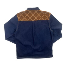 Load image into Gallery viewer, Stacy Adams Cowboy Western Dark Blue Denim Long Sleeve Shirt
