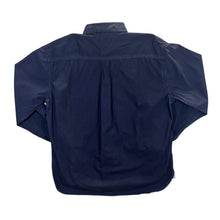 Load image into Gallery viewer, Tommy Hilfiger Classic Dark Navy Cotton Long Sleeve Button-Up Shirt
