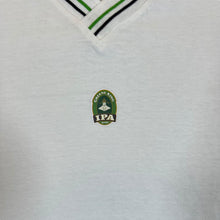 Load image into Gallery viewer, GREENE KING IPA BITTER Classic Beer Logo V-Neck White T-Shirt
