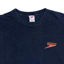 Load image into Gallery viewer, Vintage 90&#39;s SPEEDO &quot;Volleyball&quot; Logo Spellout Graphic Black T-Shirt
