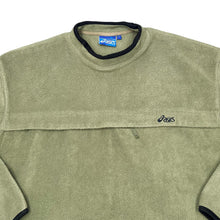 Load image into Gallery viewer, Vintage 90&#39;s ASICS Classic Embroidered Mini Logo Fleece Crewneck Sweatshirt
