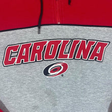 Load image into Gallery viewer, Vintage Lee Sport NHL CAROLINA HURRICANES Ice Hockey Embroidered 1/4 Zip Hoodie
