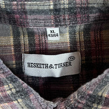 Load image into Gallery viewer, Vintage Hesketh &amp; Turner Plaid Check Long Sleeve Cotton Flannel Shirt
