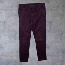 Load image into Gallery viewer, Carhartt "Sid Pant" Purple Maroon Slim Tapered Chino Trousers
