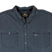 Load image into Gallery viewer, Vintage 90's HARLEY DAVIDSON Embroidered Spellout Biker Heavy Cotton Short Sleeve Shirt

