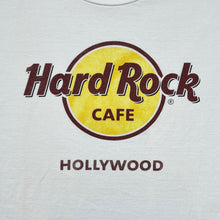 Load image into Gallery viewer, HARD ROCK CAFE &quot;Hollywood&quot; Classic Souvenir Logo Spellout Graphic T-Shirt
