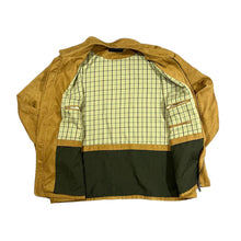 Load image into Gallery viewer, CASANOVA Product Of Oratop Made In Finland Brown Tan Poly Cotton Blend Zip Bomber Jacket
