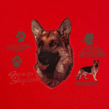 Load image into Gallery viewer, Vintage Hanes German Shepherd Dog Animal Pet Souvenir Graphic Red T-Shirt
