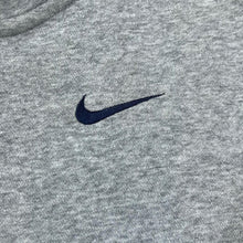Load image into Gallery viewer, Nike Classic Grey Embroidered Mini Swoosh Logo Zip Hoodie
