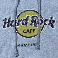 Load image into Gallery viewer, Hard Rock Cafe "Hamburg" Classic Souvenir Logo Graphic Grey Pullover Hoodie
