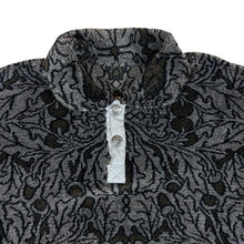 Load image into Gallery viewer, Early 00&#39;s NEW FUSION Crazy Abstract Patterned 1/4 Popper Button Fleece Sweatshirt
