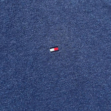 Load image into Gallery viewer, TOMMY HILFIGER Classic Blue Embroidered Mini Logo Knit Sweater Jumper
