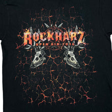 Load image into Gallery viewer, ROCKHARZ OPEN AIR 2014 Heavy Metal Music Band Festival Lineup T-Shirt
