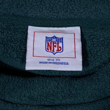 Load image into Gallery viewer, Vintage NFL Philadelphia Eagles Embroidered Spellout Football Green Fleece Sweatshirt
