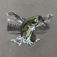 Load image into Gallery viewer, Vintage M&amp;C Sport Embroidered Fishing Wildlife Brown Crewneck Sweatshirt
