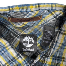 Load image into Gallery viewer, Timberland Multi Plaid Check Long Sleeve Acrylic Wool Flannel Shirt
