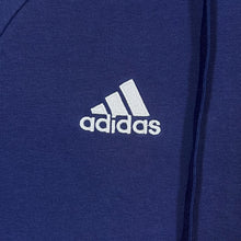 Load image into Gallery viewer, ADIDAS Classic Essential Embroidered Mini Logo Navy Blue Pullover Hoodie
