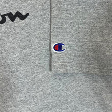 Load image into Gallery viewer, Vintage CHAMPION Classic Big Logo Spellout Graphic Grey Short Sleeve T-Shirt
