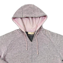 Load image into Gallery viewer, Early 00's Weird Fish Classic Baby Pink Macaroni Knit Pullover Hoodie
