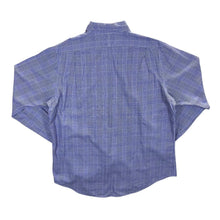 Load image into Gallery viewer, Polo Ralph Lauren Classic Blue Check Long Sleeve Cotton Dress Shirt
