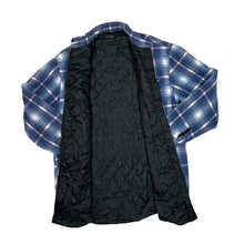 Load image into Gallery viewer, Vintage JET SET Tartan Lumberjack Plaid Check Lightly Padded Flannel Over Shirt
