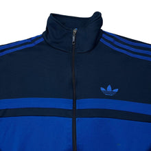 Load image into Gallery viewer, ADIDAS Three Stripe Embroidered Mini Trefoil Logo Tracksuit Jacket
