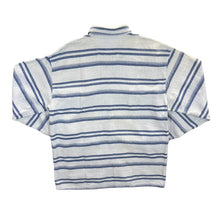 Load image into Gallery viewer, Vintage 90&#39;s Shooter Cowboy Western Cotton Linen Striped Long Sleeve Shirt
