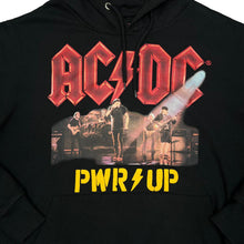 Load image into Gallery viewer, AC/DC &quot;PWR UP&quot; Graphic Logo Spellout Hard Rock Music Band Pullover Hoodie
