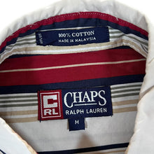 Load image into Gallery viewer, Vintage 90's CHAPS RALPH LAUREN Multi Striped Short Sleeve Button-Up Cotton Shirt
