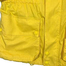 Load image into Gallery viewer, Early 00&#39;s NAUTICA Classic Yellow Cotton Polyester Windbreaker Sailing Jacket
