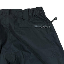 Load image into Gallery viewer, MOUNTAIN WAREHOUSE Classic Black Outdoor Hiking Straight Leg Trousers Bottoms
