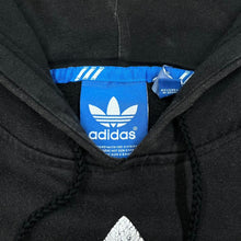 Load image into Gallery viewer, ADIDAS Classic Big Trefoil Logo Spellout Graphic Pullover Hoodie
