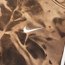 Load image into Gallery viewer, NIKE Classic Embroidered Mini Logo Bleach Tie Dye Pullover Hoodie
