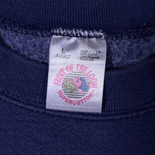 Load image into Gallery viewer, Vintage Korean War Veterans Memorial 1995 Embroidered Army Military Navy Blue Sweatshirt
