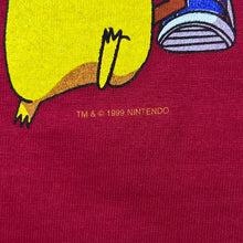 Load image into Gallery viewer, Vintage Nintendo Pokemon (1999)  “Gotta Catch ‘Em All!” Character Anime Graphic Red T-Shirt
