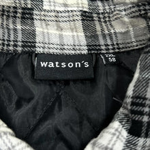 Load image into Gallery viewer, Early 00&#39;s WATSON&#39;S Lumberjack Plaid Check Lightly Padded Flannel Over Shirt
