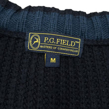 Load image into Gallery viewer, Early 00&#39;s P.G.FIELD Classic Chunky Acrylic Knit V-Neck Sweater Jumper
