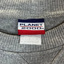 Load image into Gallery viewer, Vintage PLANET HOLLYWOOD "Orlando" Embroidered Souvenir Logo Boxy Grey Sweatshirt
