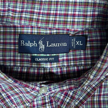 Load image into Gallery viewer, Vintage Ralph Lauren "Classic Fit" Multi Check Short Sleeve Button-Up Cotton Shirt
