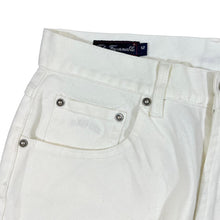 Load image into Gallery viewer, Vintage 90&#39;s F. BY FACONNABLE Classic Cream Cotton Denim Mom Jeans
