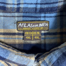 Load image into Gallery viewer, Atlas For Men Lumberjack Plaid Check Long Sleeve Cotton Flannel Shirt

