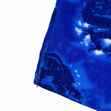 Load image into Gallery viewer, Early 00&#39;s Gothic Y2K Tiger Graphic Blue Short Sleeve Shirt
