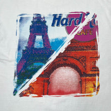 Load image into Gallery viewer, Vintage 90’s HARD ROCK CAFE “Paris” Souvenir Logo Spellout Graphic T-Shirt
